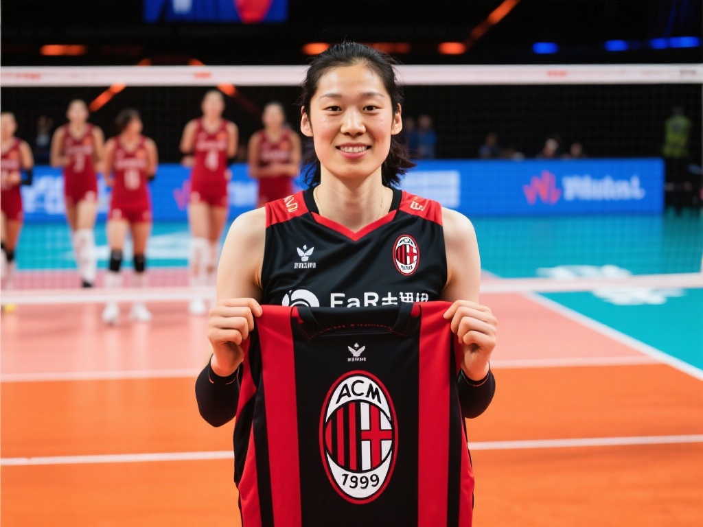 米兰体育官宣朱婷加入,强强联手冲击联赛冠军! (米兰体育官宣朱婷加盟,强强联手剑指联赛冠军荣耀!) 这一签约的意义不仅在于提升球队的硬实力,更在于对俱