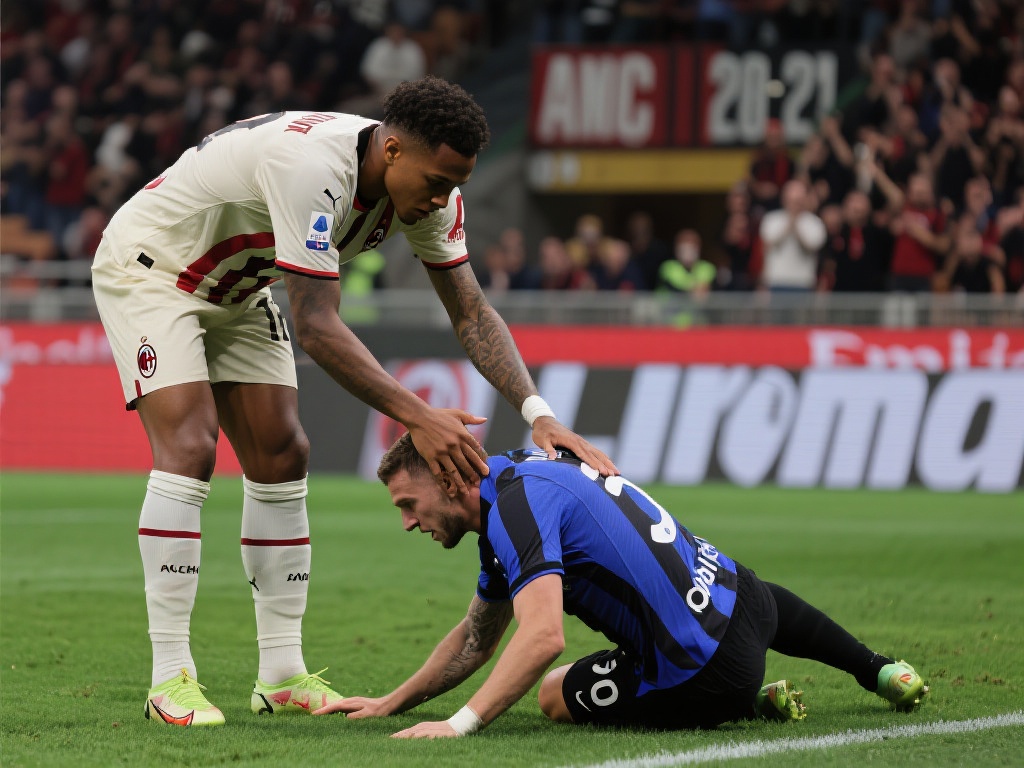 米兰德比的新篇章:体育精神如何重塑经典对决 (米兰德比新篇章:体育精神重塑经典对决的辉煌时刻) 以2022-2023赛季的一场米兰德比为例,比赛中