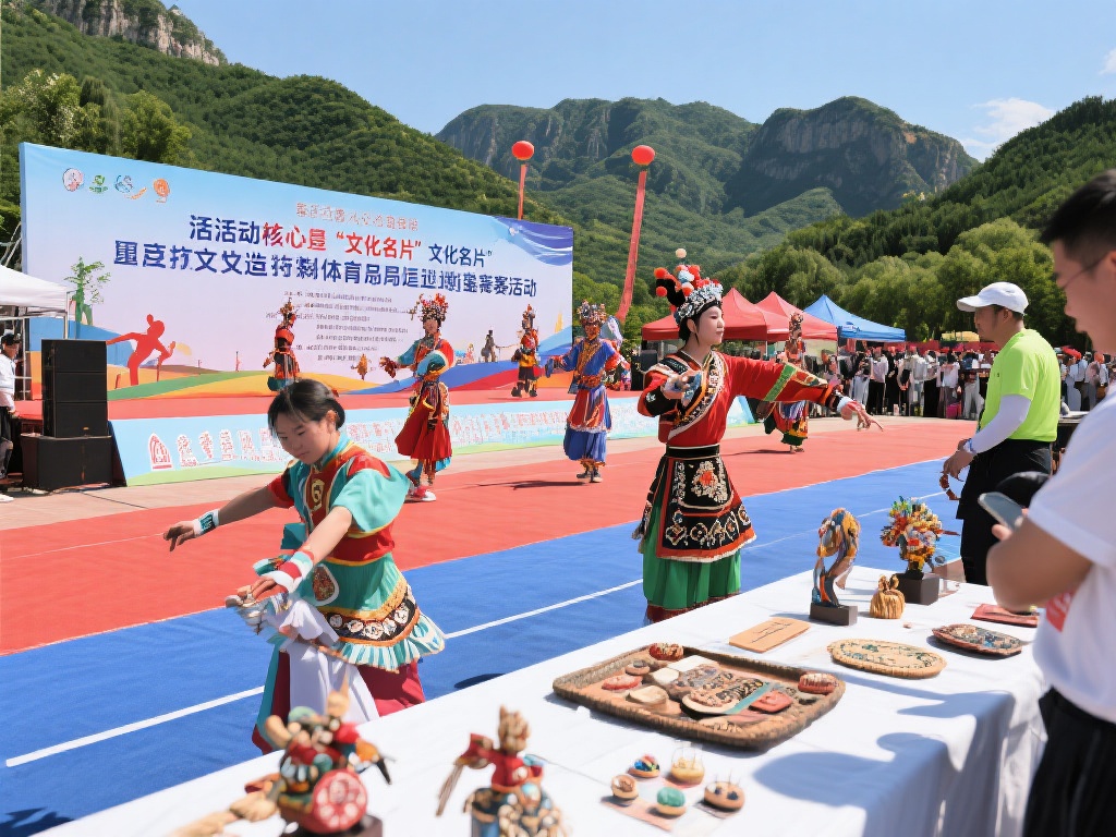 这项活动的核心在于“文化名片”的打造。房山区体育局