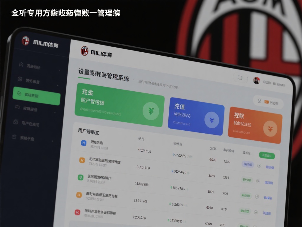 此外，米兰体育还设置了专门的账户管理系统，用户可以