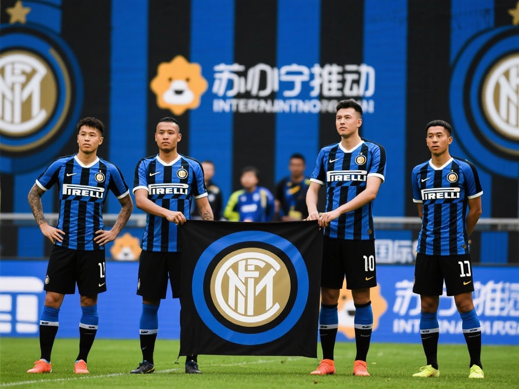 此外，苏宁还推动了国际米兰的品牌国际化。作为一家中