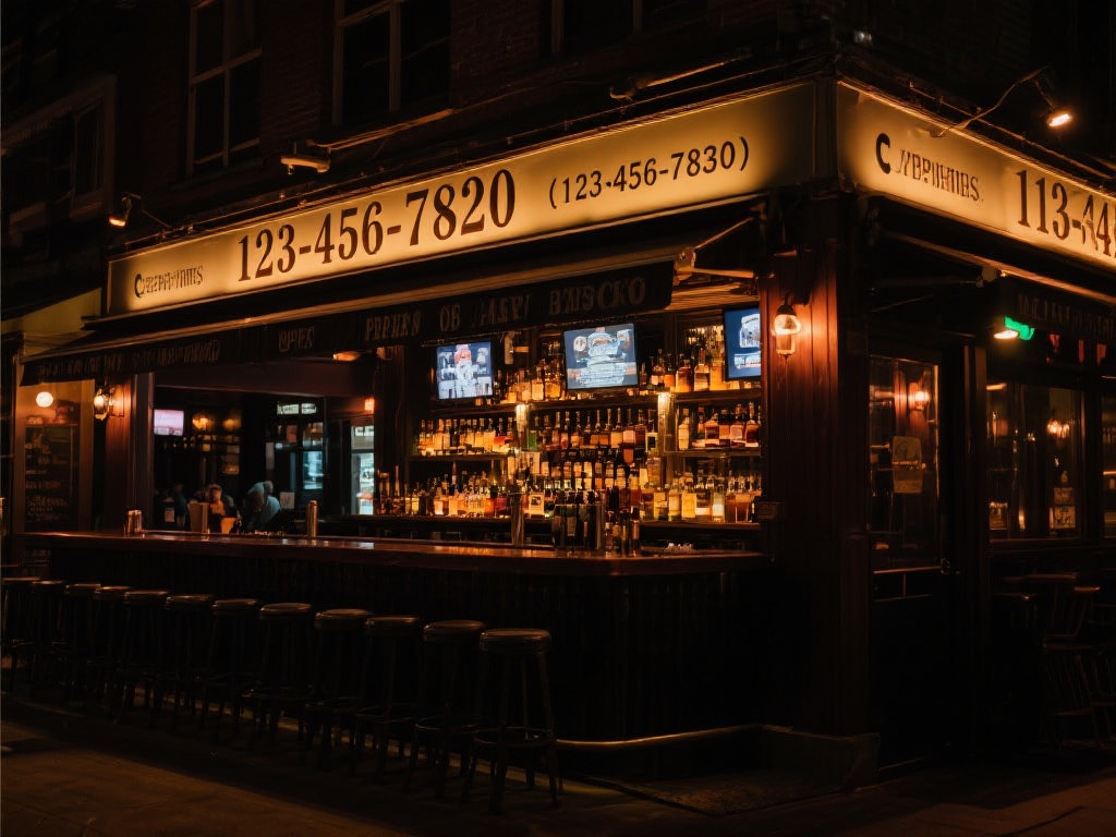 此外，酒吧的联系电话也非常重要。如果你有任何疑问，